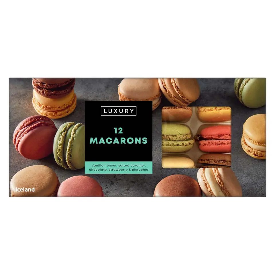 Iceland's box of macarons is just £3