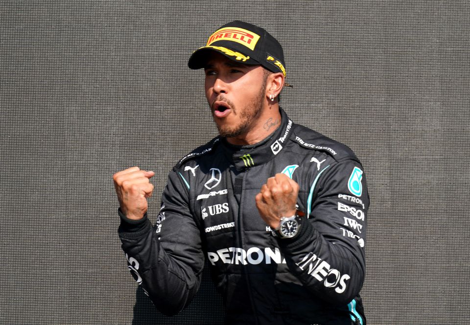 Hamilton is currently tied with Michael Schumacher on seven world titles