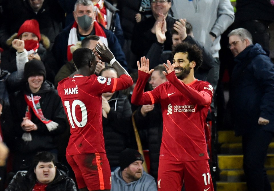 Salah once again starred for Liverpool as they kept the pressure on at the top of the table