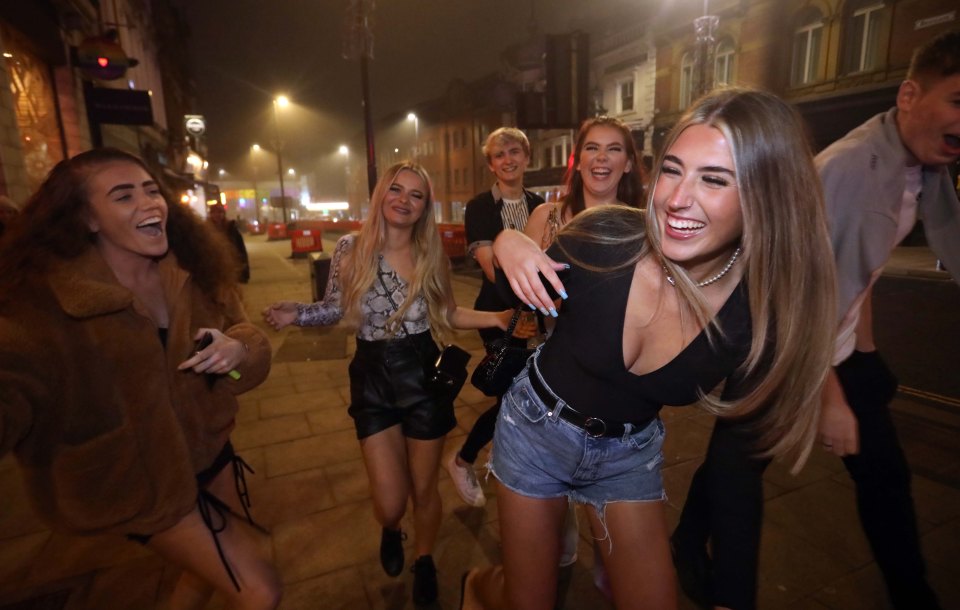 Revellers couldn't resist a night on the town