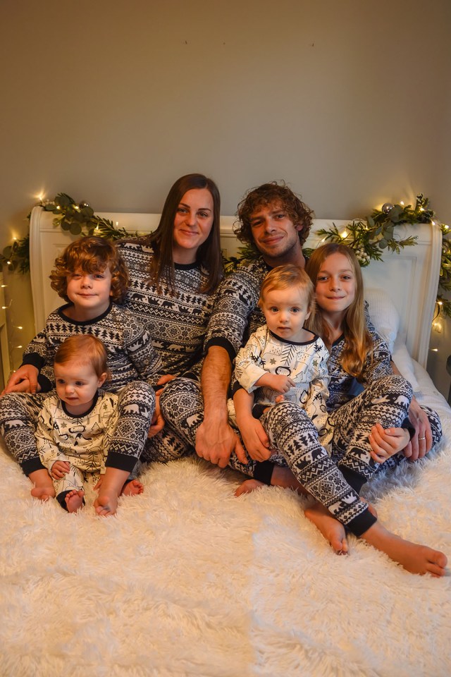 The mum says Christmas is 'lots of fun' in their house