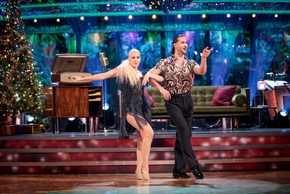 Anne-Marie faced a pretty high hurdle to success on the Strictly Come Dancing festive special – her shoes