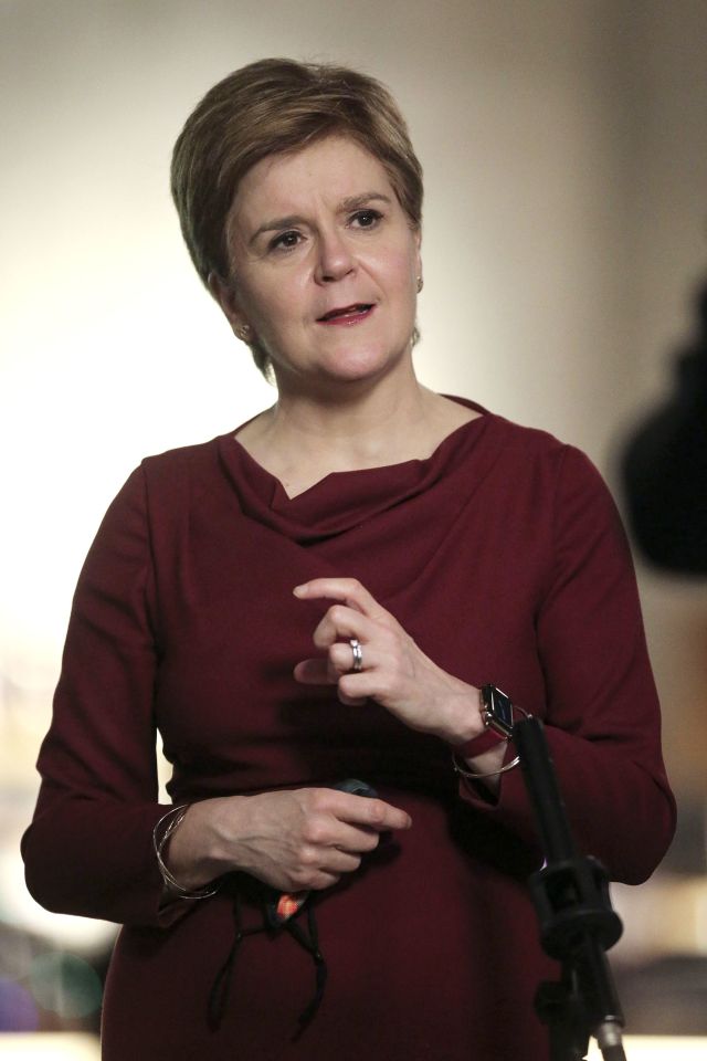 First Minister Nicola Sturgeon issued a Boxing Day crackdown across Scotland