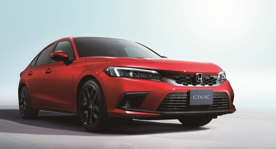 The 2022 Honda Civic will be imported and is the first one to get hybrid power