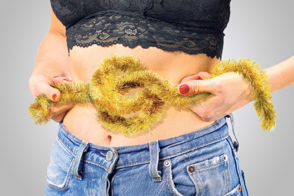 Today, three women reveal their battle with embarrassing tummy troubles after over-indulging during festivities