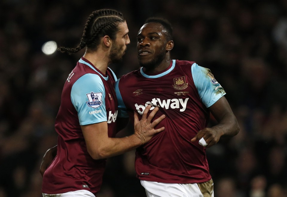 Antonio scored his first West Ham goal in lucky fashion