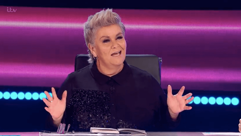 Dawn French shocked fans during an X-rated exchange with a contestant on Walk The Line