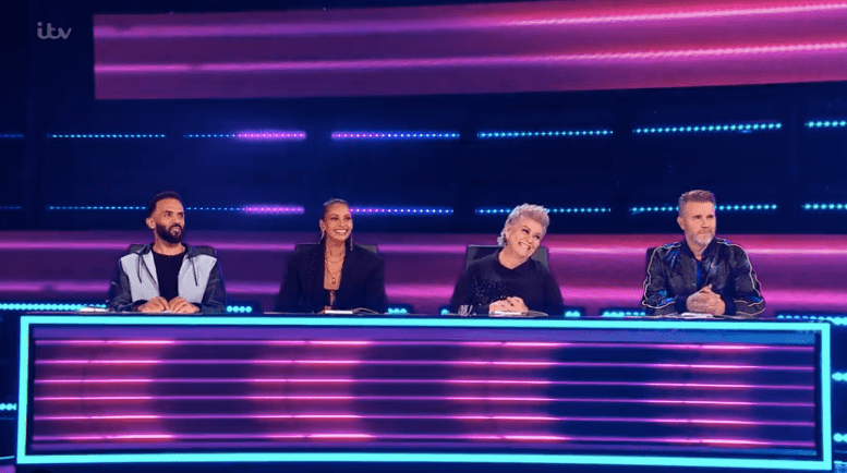 Dawn judges Walk The Line alongside Craig David, Alesha Dixon and Gary Barlow