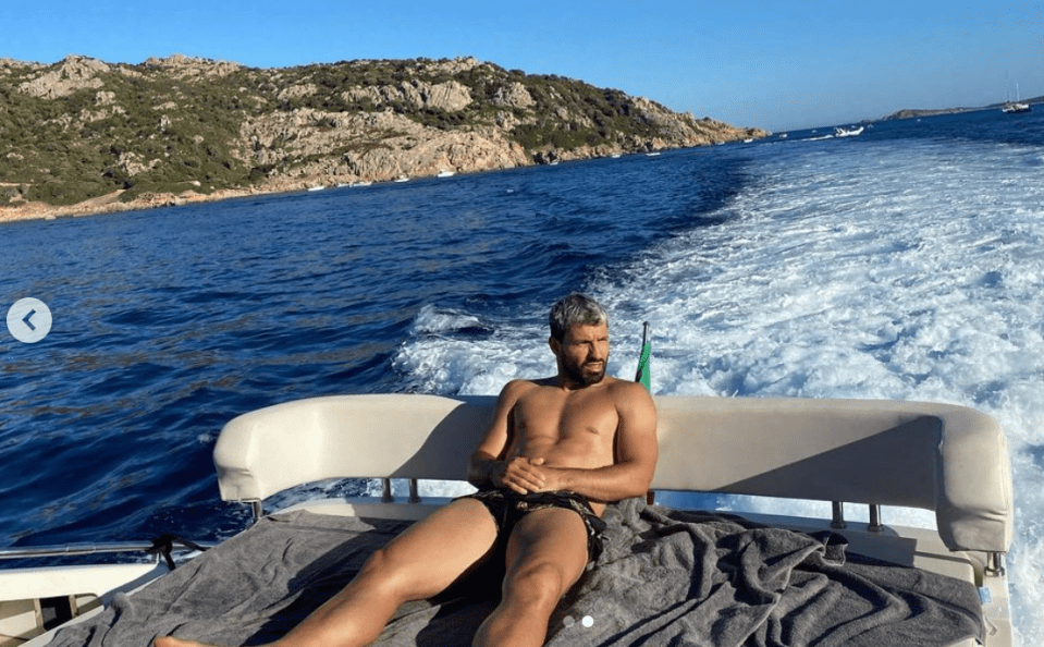 It's a yacht life for Aguero