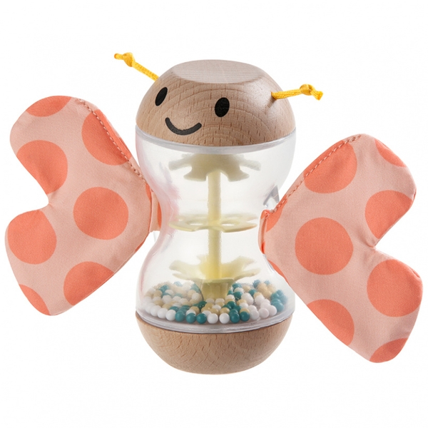 Hape’s Butterfly Rainmaker Toy Robert will appeal to baby's developing senses