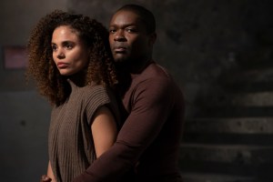  Jessica Plummer and David Oyelowo in The Girl Before