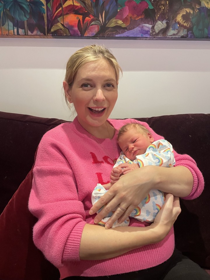 Rachel Riley welcomed her second child in November 2021