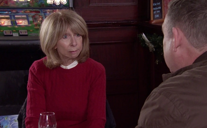 George asks Gail for help with a Christmas present idea for Eileen