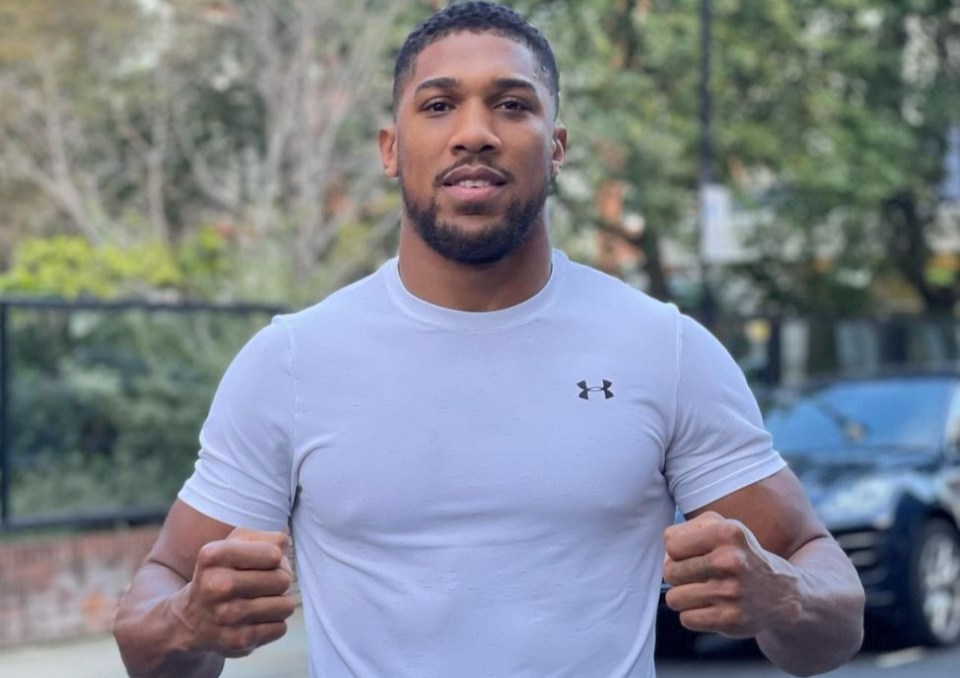 Anthony Joshua has departed his Sheffield base to prepare for a rematch against Oleksandr Usyk