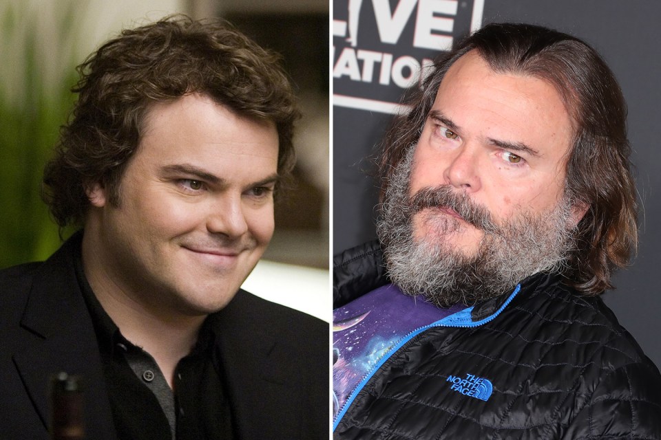 Jack Black had a bizarre spat with presenter Vernon Kay