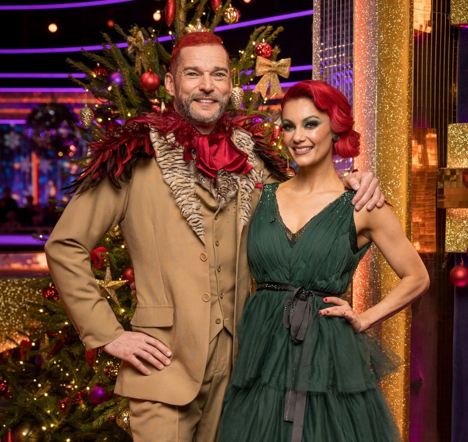 Fred is taking part in the Strictly Christmas Special and is partnered with Dianne Buswell