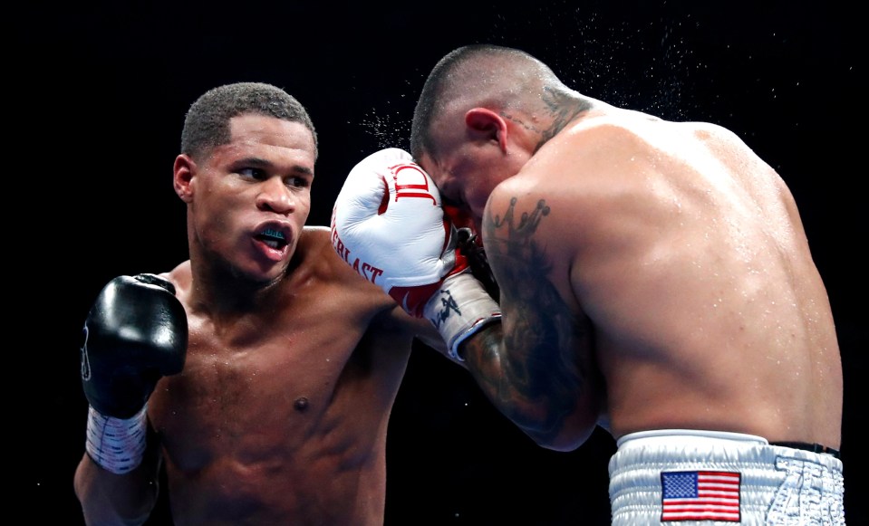 Devin Haney completely outclassed Joseph Diaz Jr in Las Vegas