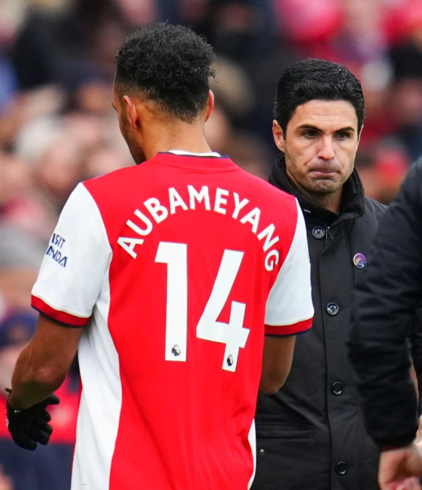 Arsenal manager Arteta dropped Aubameyang over a disciplinary breach