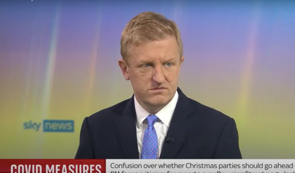 Tory chief Oliver Dowden urged people not to cancel their Christmas parties