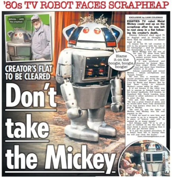 The Sun story that revealed Mickey's potential fate