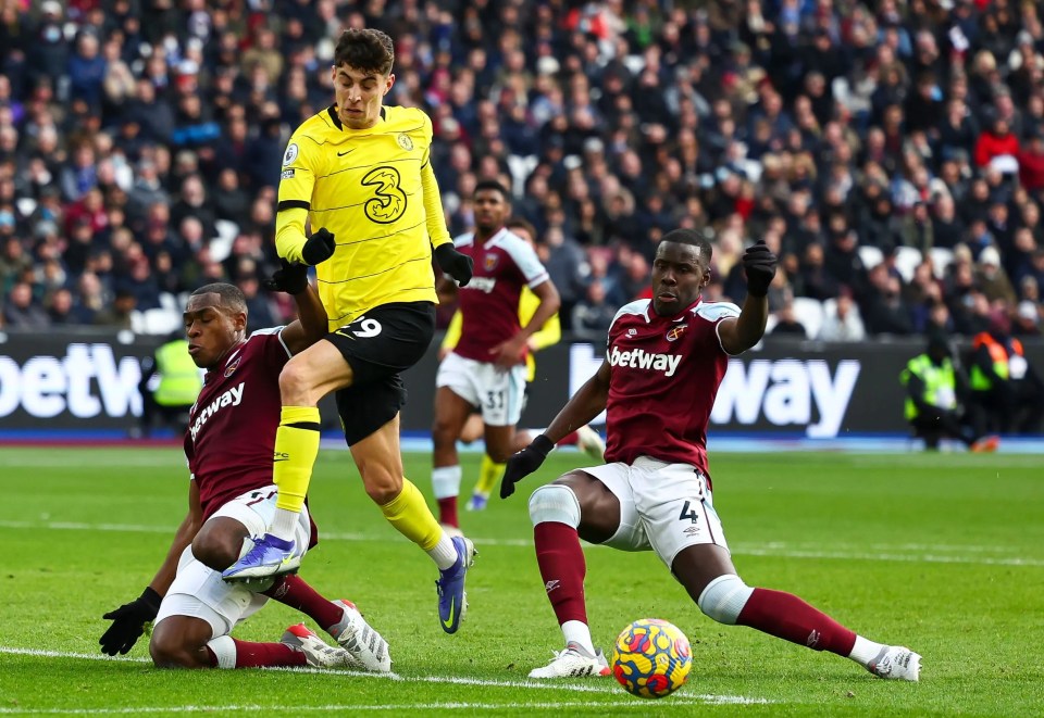 Kurt Zouma is expected to be ruled out until March after picking up a serious muscular injury during the win over Chelsea