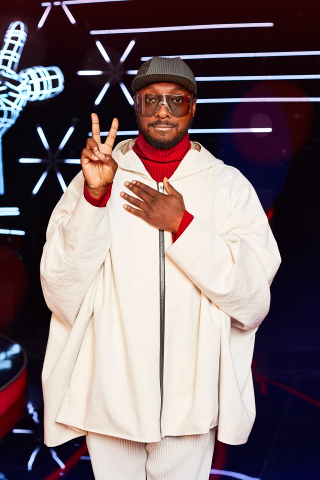 Will.i.am is also a judge on the adults' version of the show