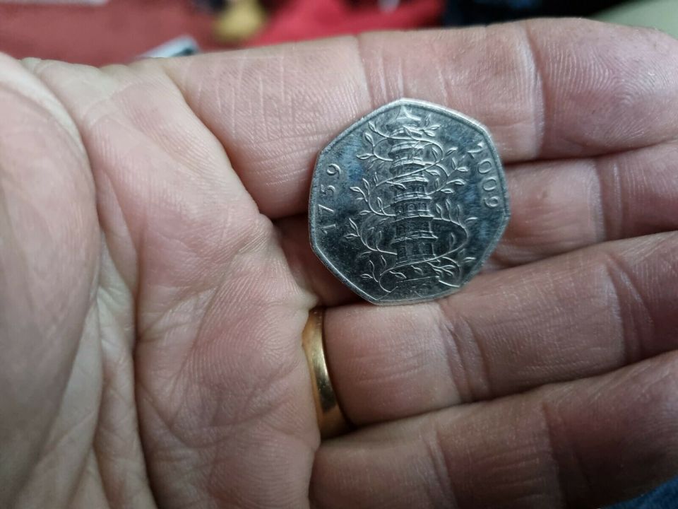 The rare 50p is one of the most sought after