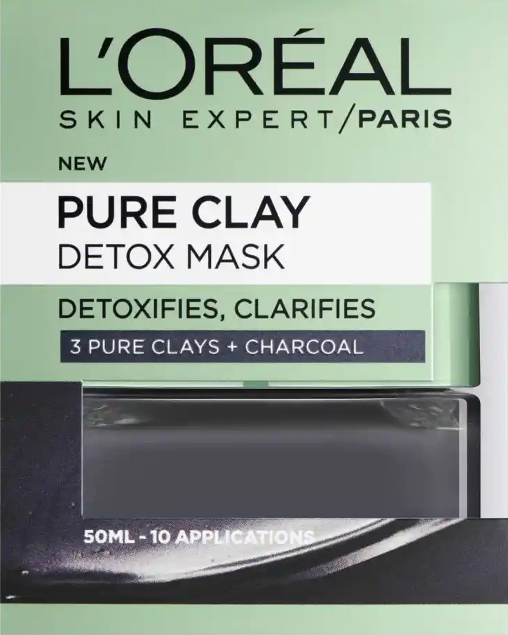 L’Oreal pure clay detox mask, just £2.99 at B&M, down from £3.99