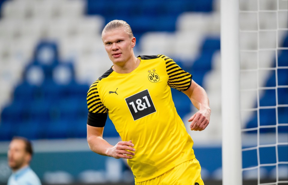 Erling Haaland has scored 80 goals in his Dortmund career so far