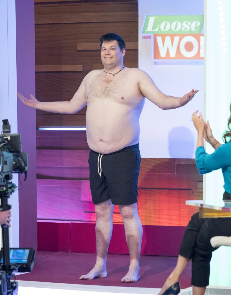 Mark revealed his impressive weight loss on Loose Women earlier this year