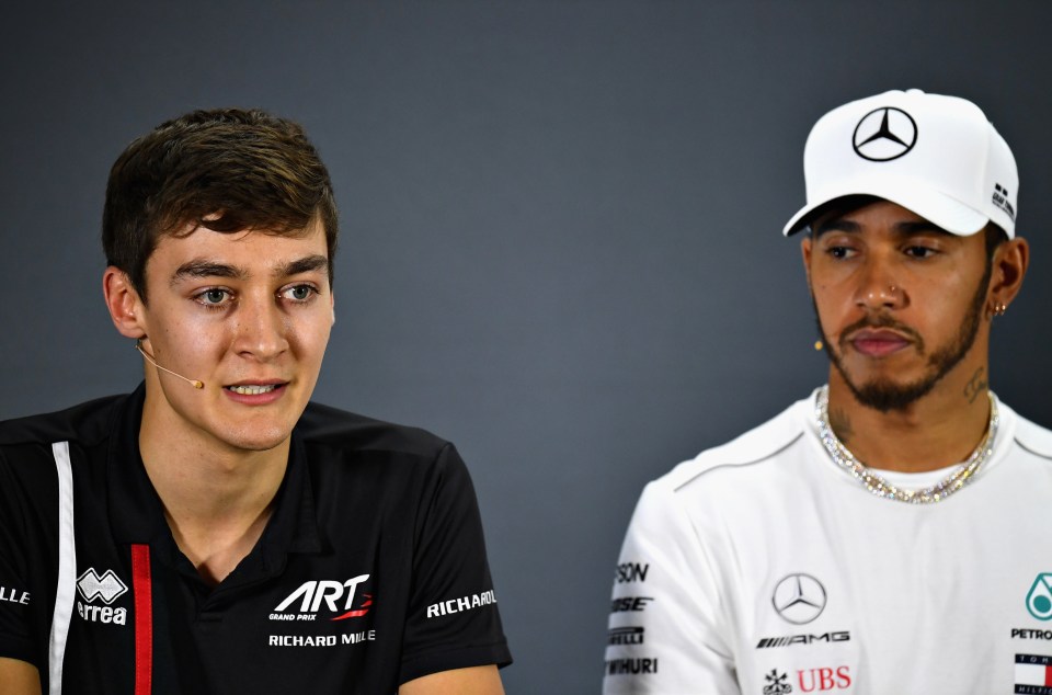 George Russell will partner Lewis Hamilton next year