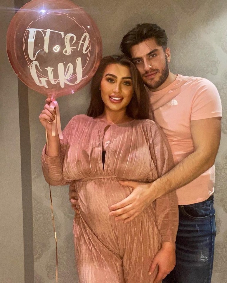 Lauren Goodger and Charles Drury share a daughter together