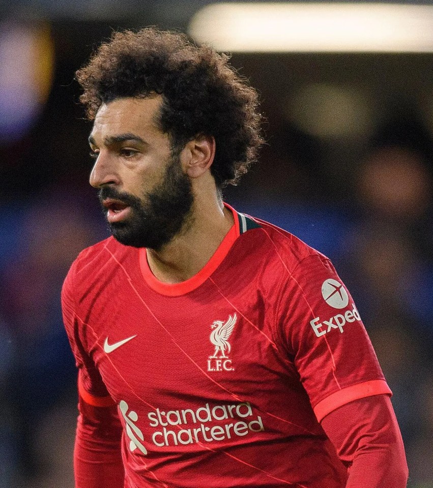 Mo Salah had longer curls and a thicker beard when he played at Chelsea on Sunday