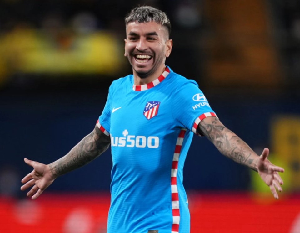 Angel Correa scored a stunning goal from the halfway line to give Atletico Madrid the lead at Villarreal