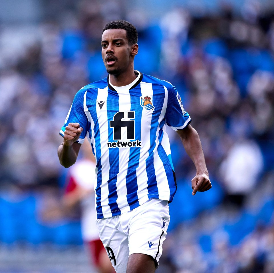 Real Sociedad star Alexander Isak has been targeted by Arsenal in the January transfer window