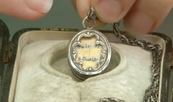 The locket that took Fiona aback