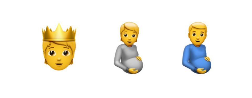 New gender-neutral emoji and a pregnant man have arrived on iPhone