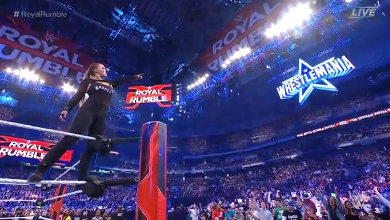 Ronda Rousey returned to WWE to win the Women’s Royal Rumble