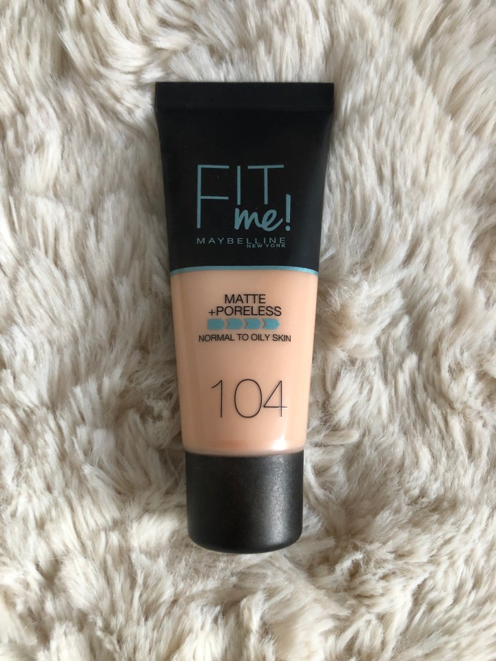 Maybelline New York Fit Me! Matte and Poreless Foundation