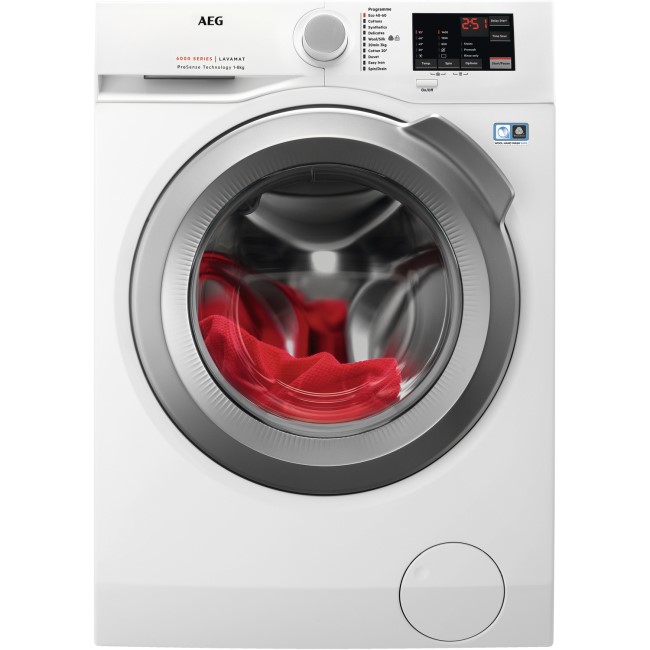 AEG AEG ProSense L6FBJ842P 8 kg 1400 Spin Washing Machine