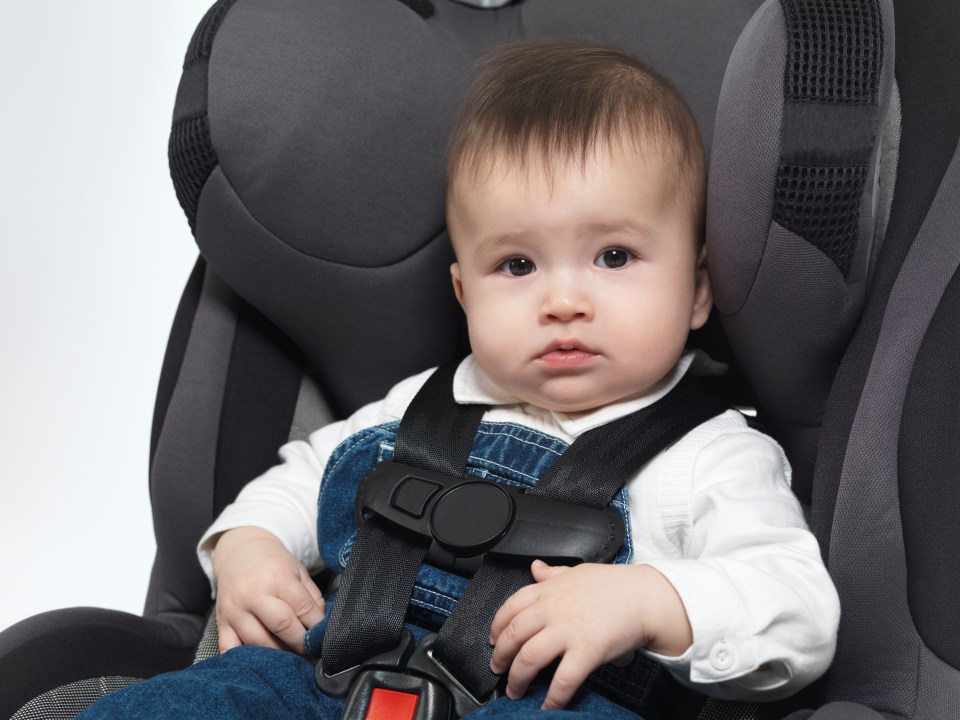 Kirsty said one of the most dangerous things can be when toddlers wear a winter coat in the car seat