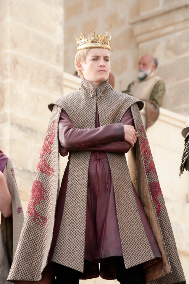 Jack as evil Joffrey Baratheon in Game of Thrones