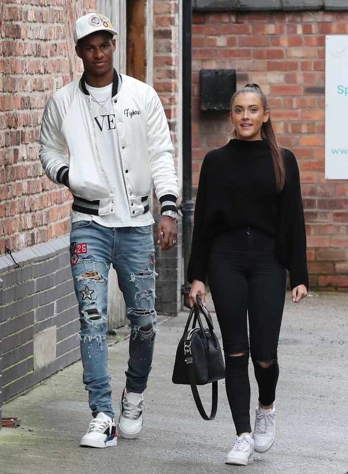 Marcus Rashford is back dating his childhood sweetheart Lucia Loi