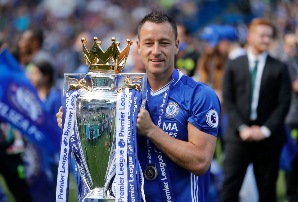 John Terry left Chelsea in 2017