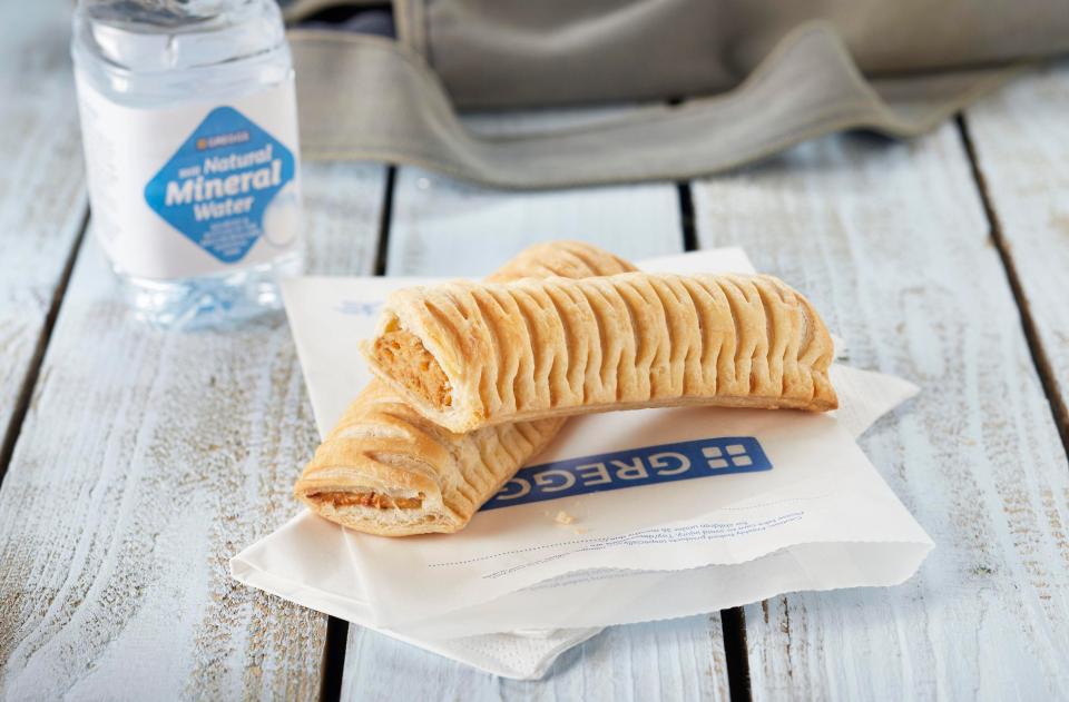 Sausage rolls are the most popular item hit by the hike