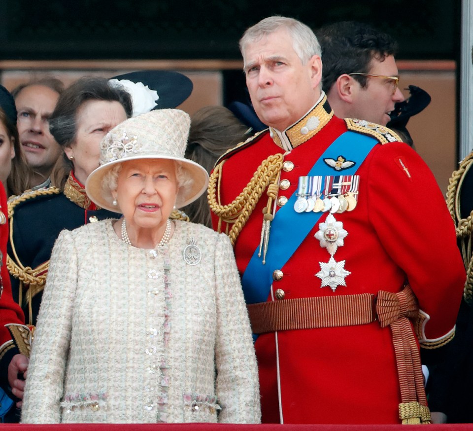 The Queen has stripped Prince Andrew of his military titles and royal patronages