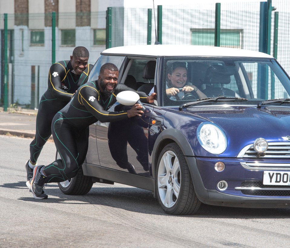 RAF gunner Shanwayne Stephens, 31, will represent Jamaica in Beijing next month as he trained for the bobsled by pushing a Mini around Peterborough