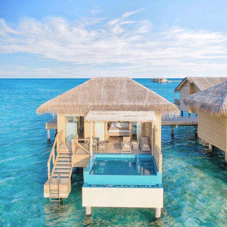 They hunkered down at a stunning Maldives resort in 2020