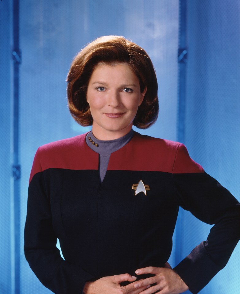 Kate also portrayed Captain Janeway on Startrek: Voyager between 1995 and 2001