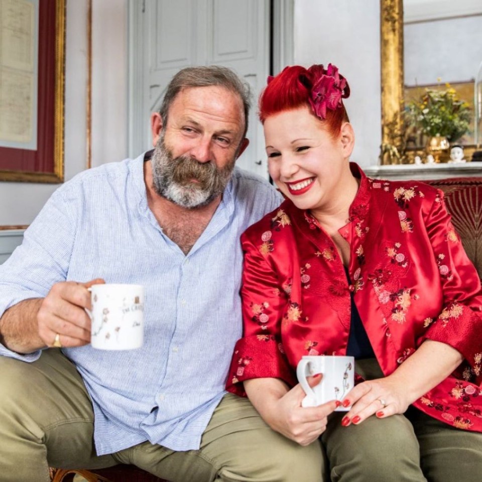 Dick and Angel converted the 45-room castle on their Channel 4 show